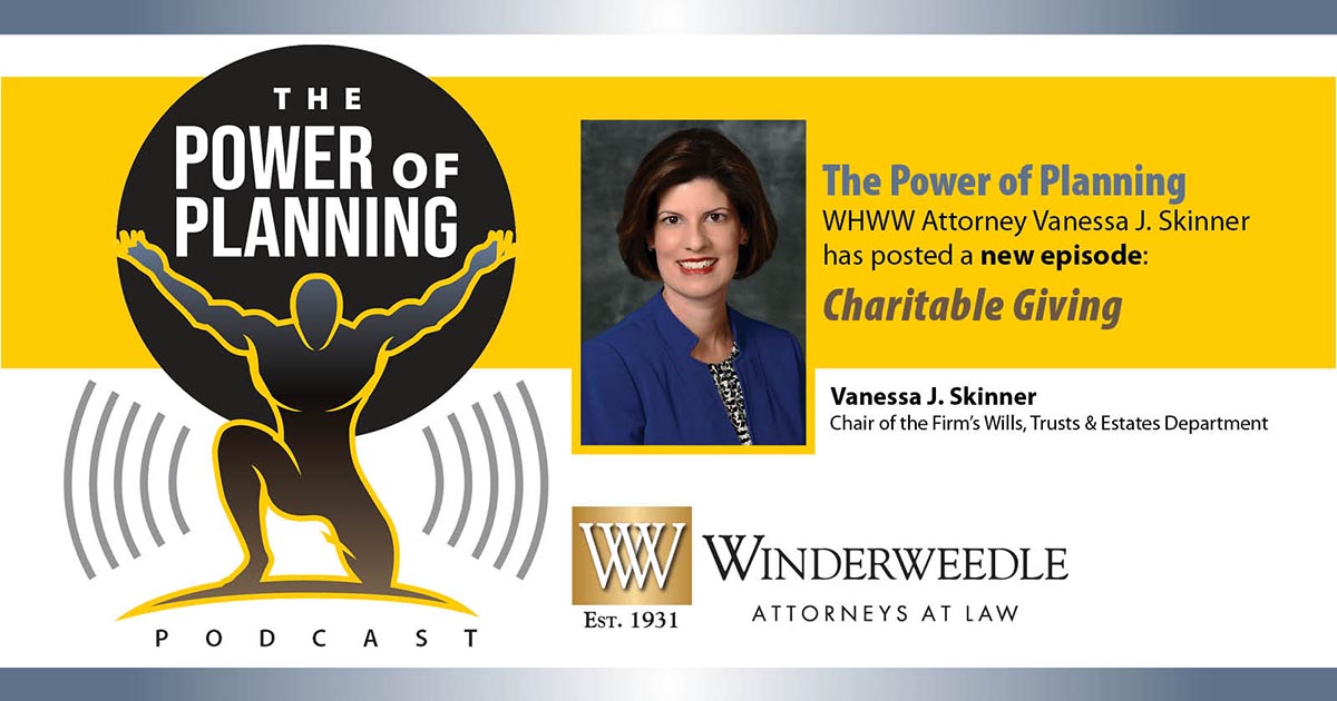 The Power of Planning Podcast: Charitable Giving